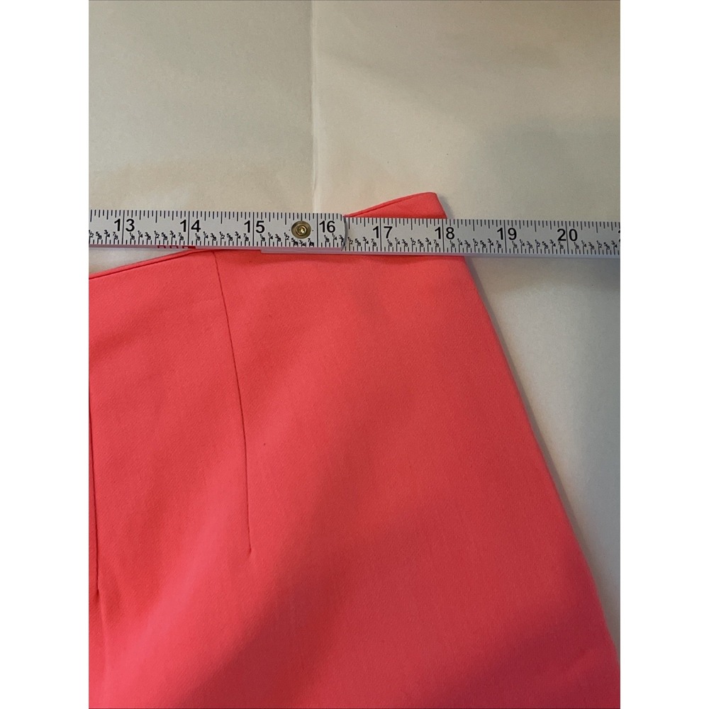 A New Day Women Dress Shorts Midi Pleated Pockets Stretch Hot Pink  NEW SIZE  16 - Picture 4 of 4